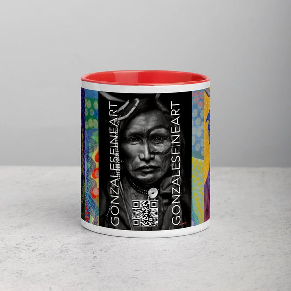 Iron White Man Mug with Color Inside - Gifts for You 'n Me