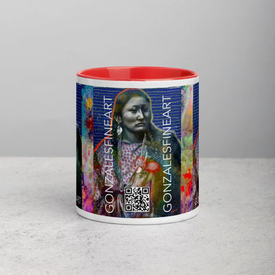 Pretty Nose Mug with Color Inside