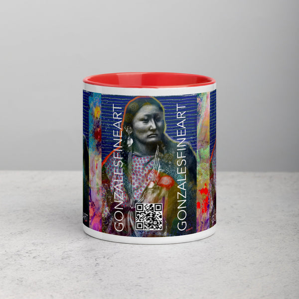 Pretty Nose Mug with Color Inside