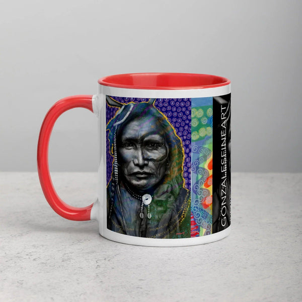 Iron White Man Mug with Color Inside - Gifts for You 'n Me