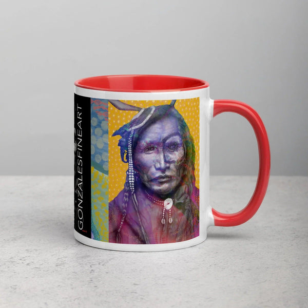 Iron White Man Mug with Color Inside - Gifts for You 'n Me