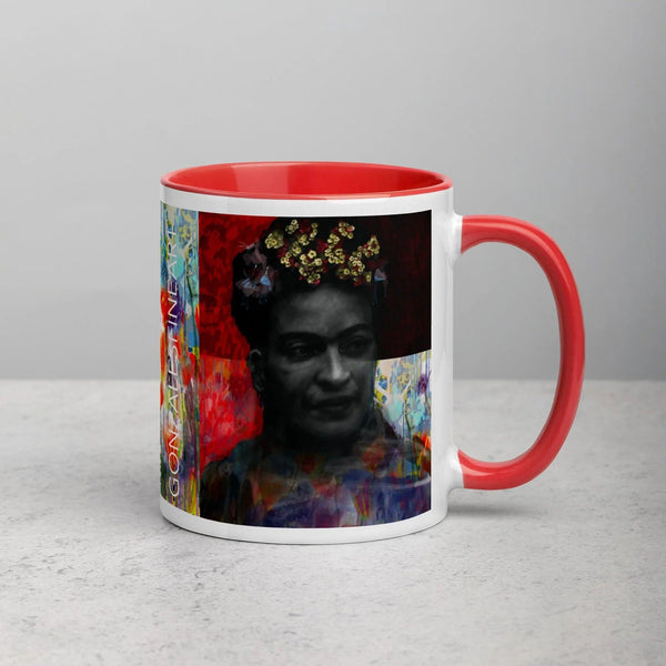 Frida Khalo Mug with Color Inside - Gifts for You 'n Me