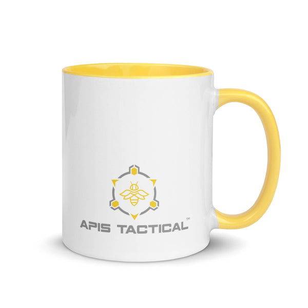 I Love Bees! Mug with Yellow Inside