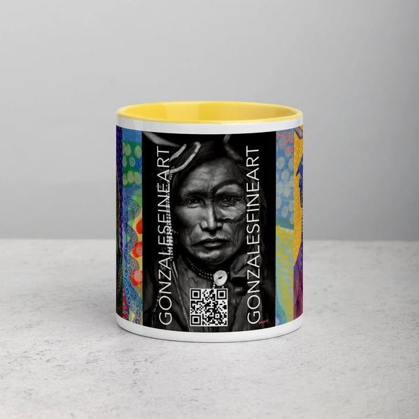 Iron White Man Mug with Color Inside - Gifts for You 'n Me