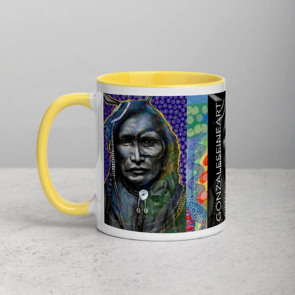 Iron White Man Mug with Color Inside - Gifts for You 'n Me