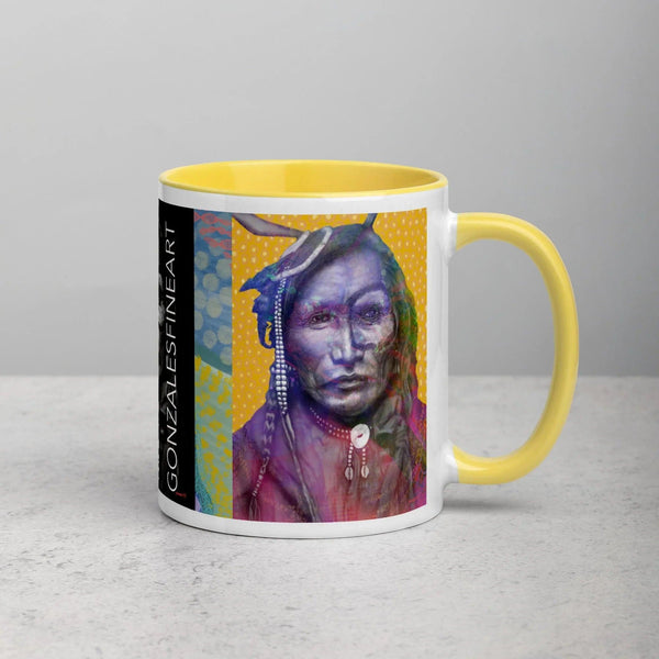 Iron White Man Mug with Color Inside - Gifts for You 'n Me