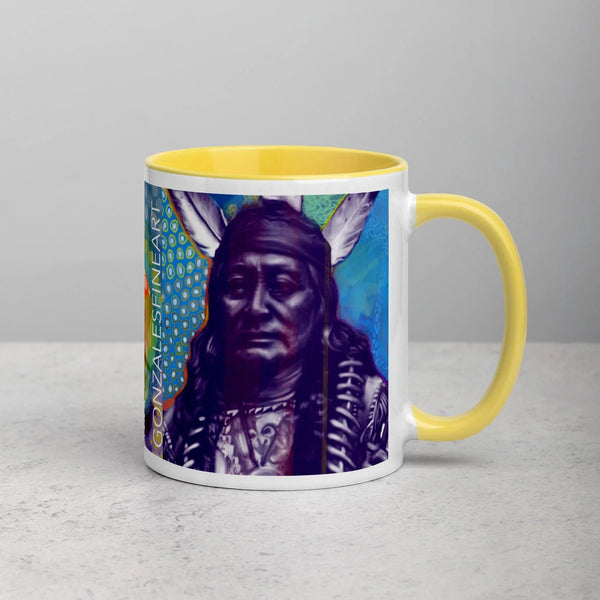 Rushing Eagle Mug with Color Inside - Gifts for You 'n Me