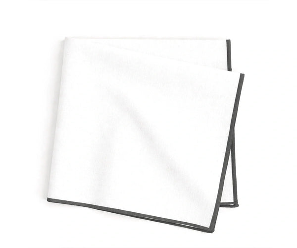 Merrow Stitch Cotton Napkins