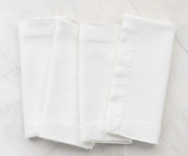 Plain Cloth Napkins - Cotton Linen Napkins