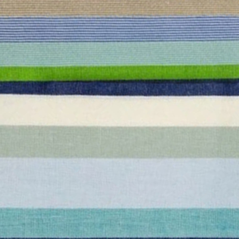 Cotton Striped Tablecloth - Round