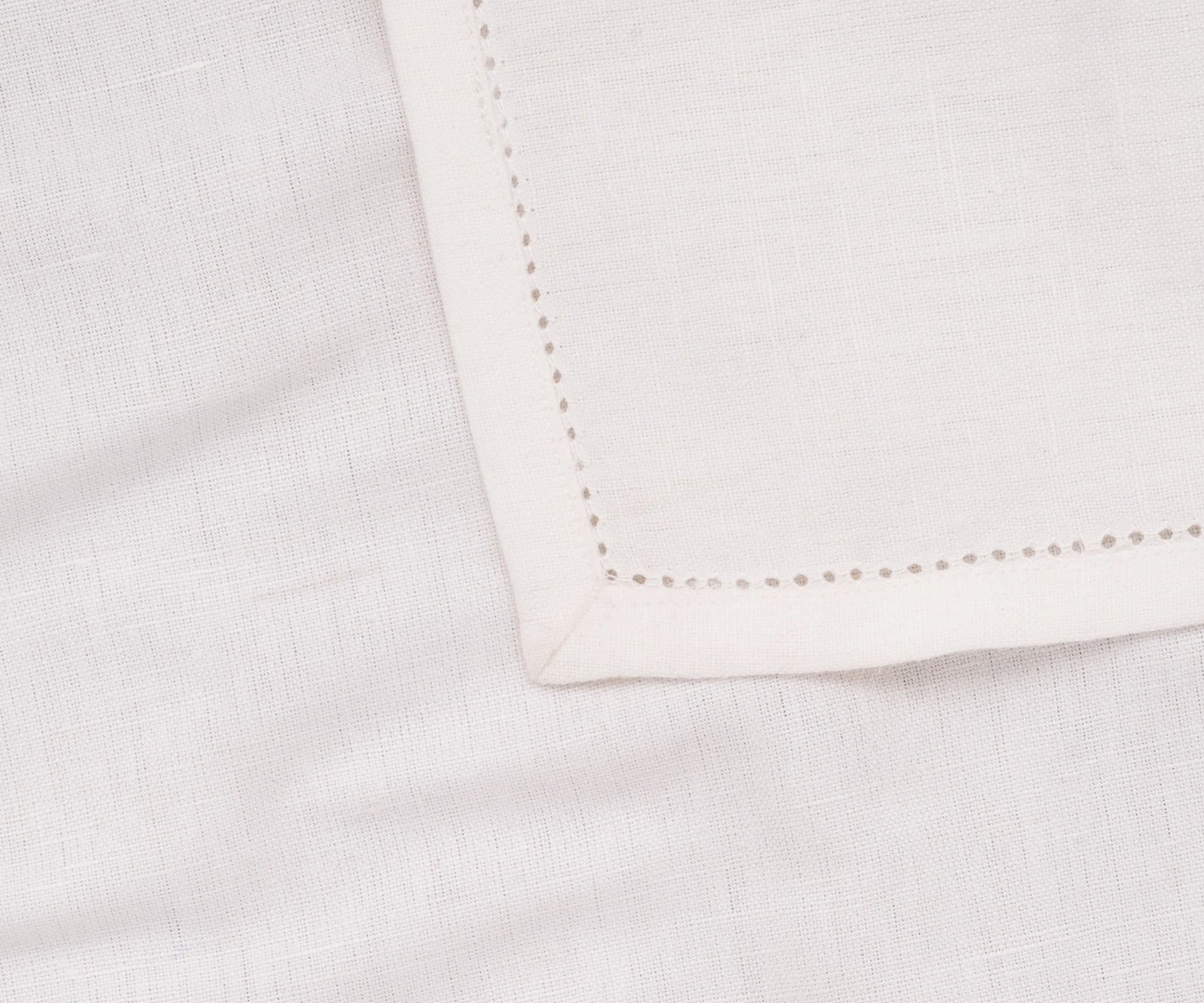 Cotton Linen Hemstitched Napkins