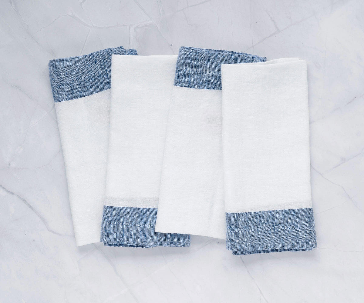 Border Linen Napkins