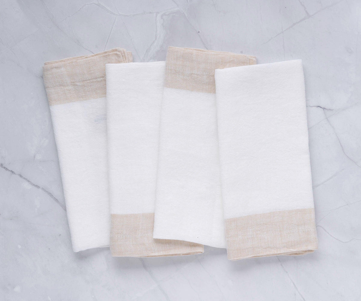 Border Linen Napkins