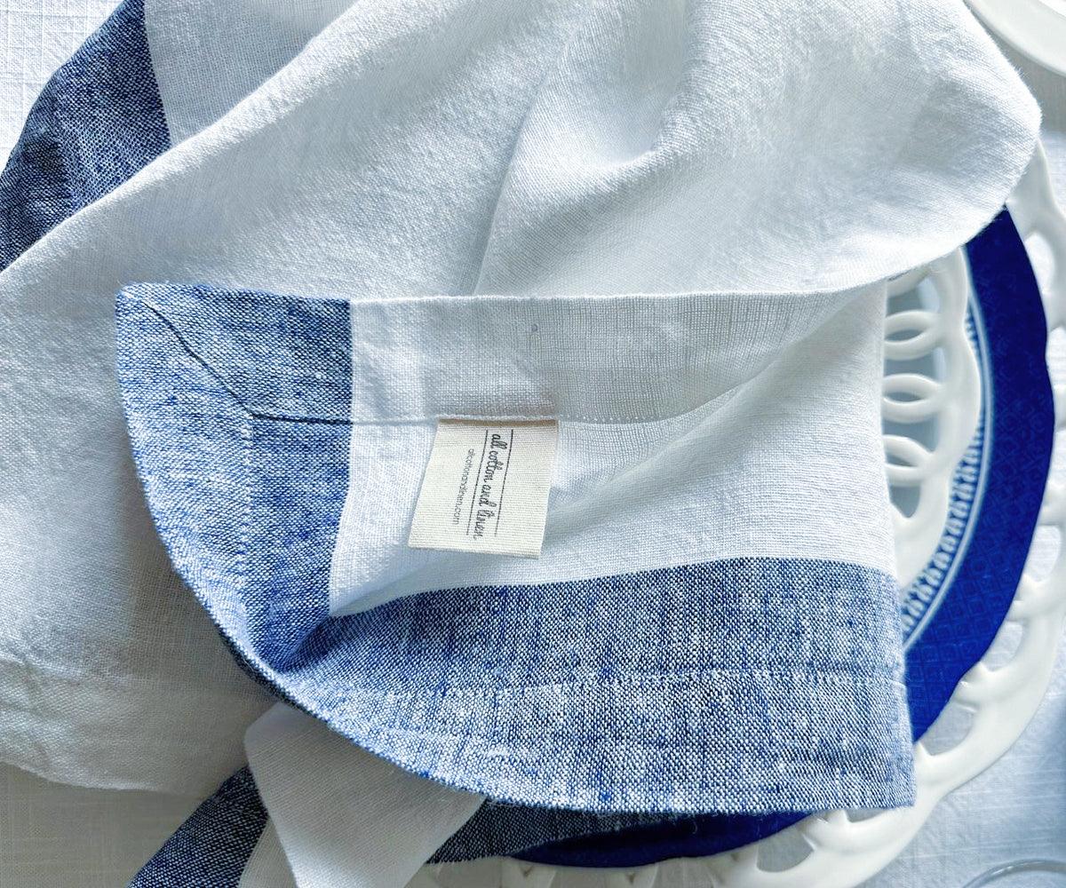 Border Linen Napkins