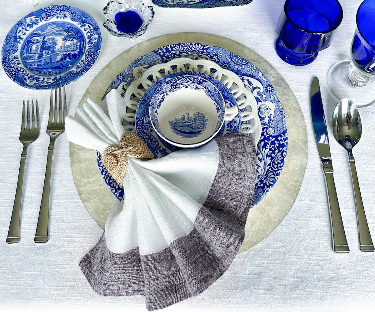 Border Linen Napkins