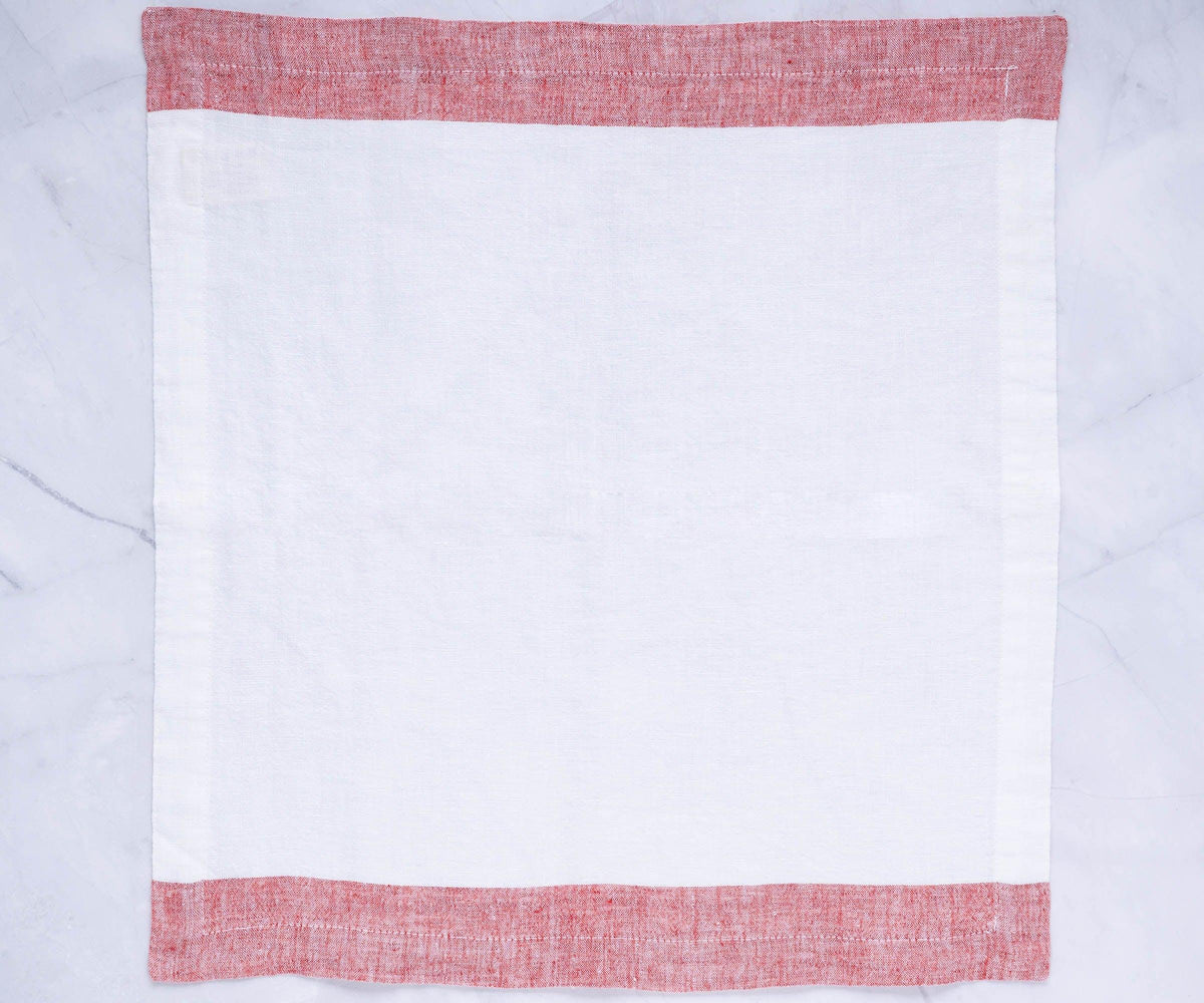 Border Linen Napkins