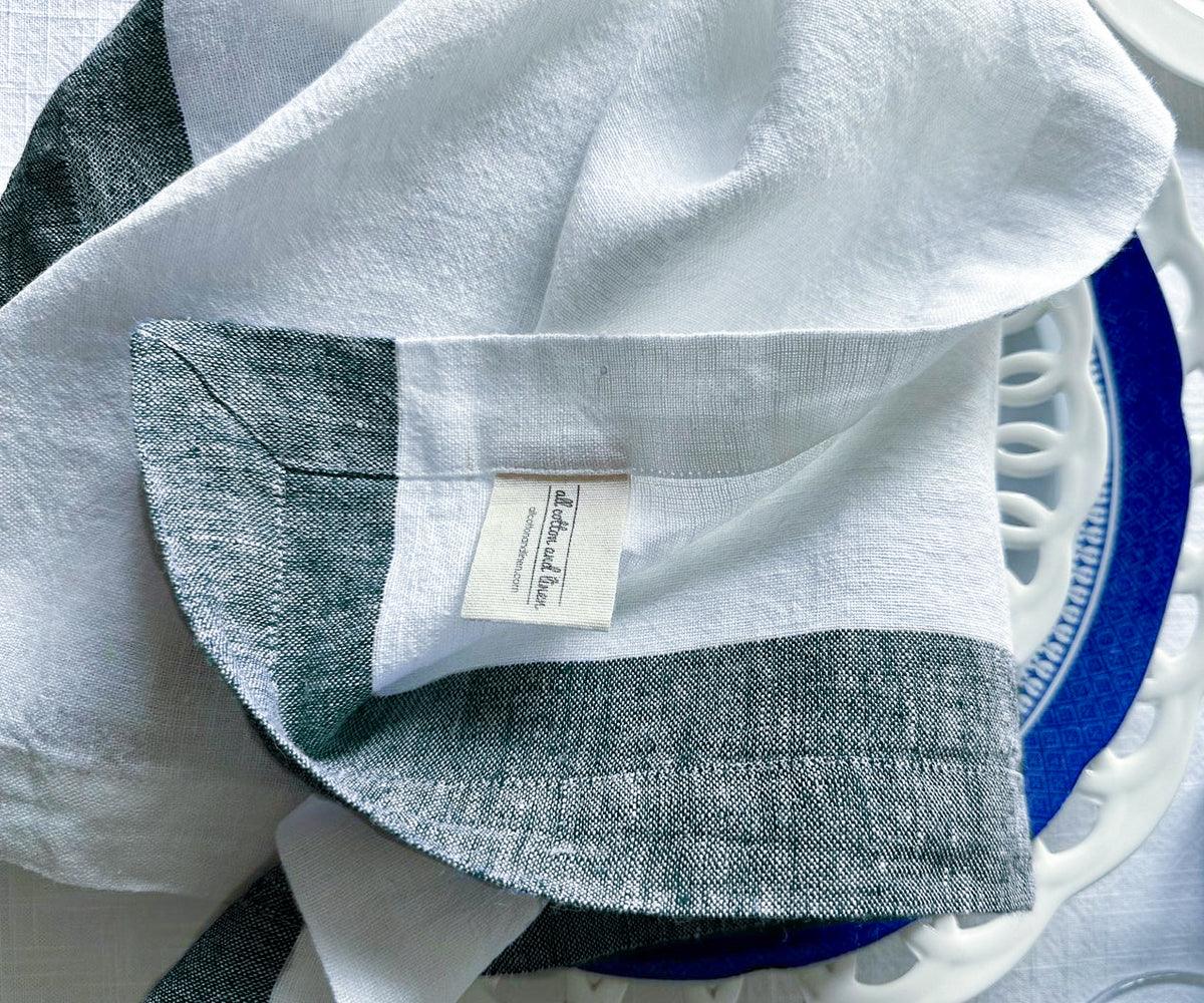 Border Linen Napkins