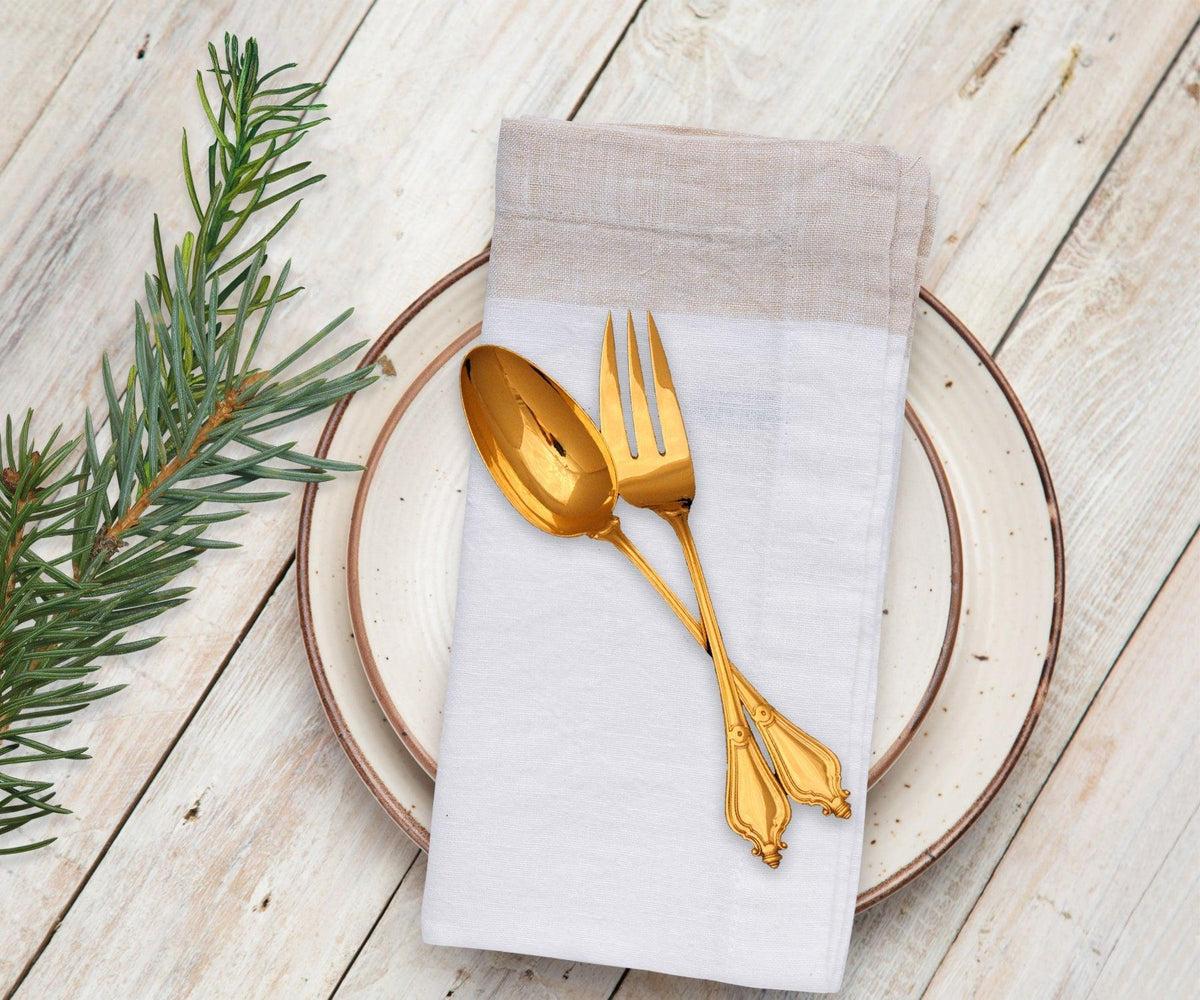 Border Linen Napkins