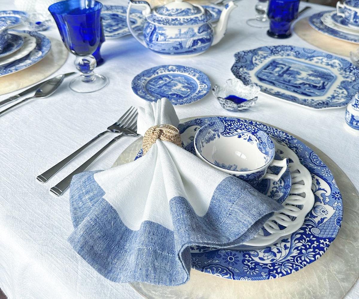 Border Linen Napkins