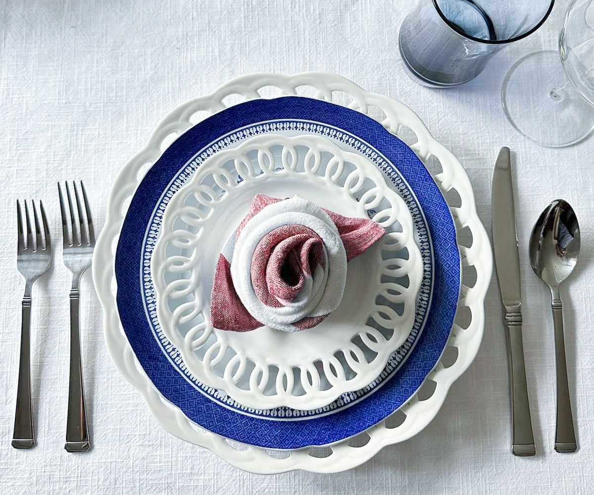 Border Linen Napkins