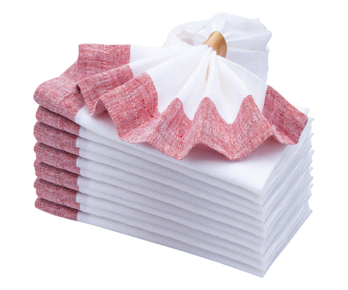 Border Linen Napkins