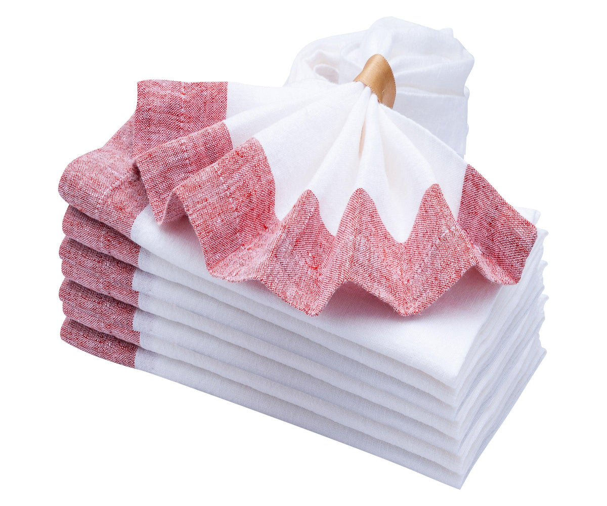 Border Linen Napkins