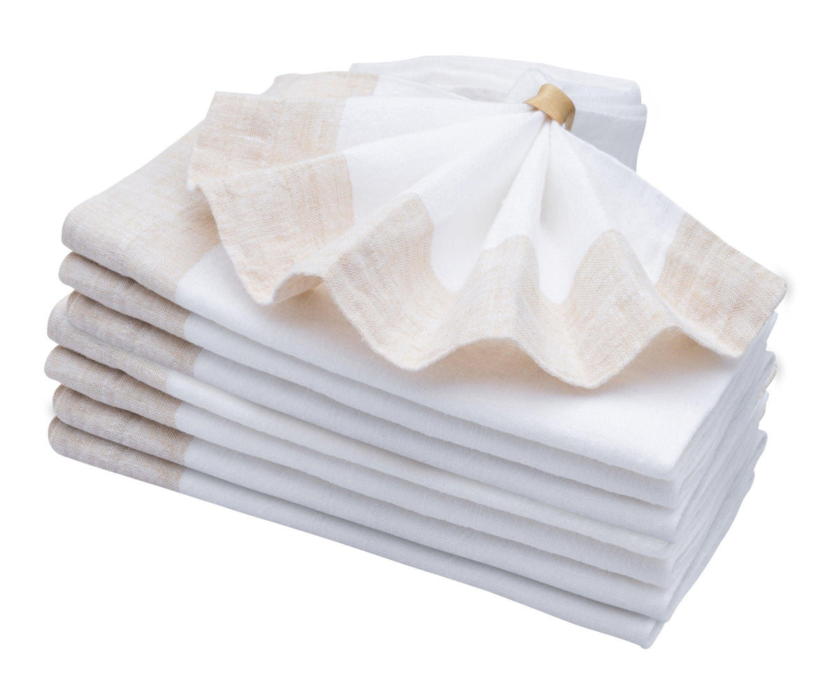Border Linen Napkins