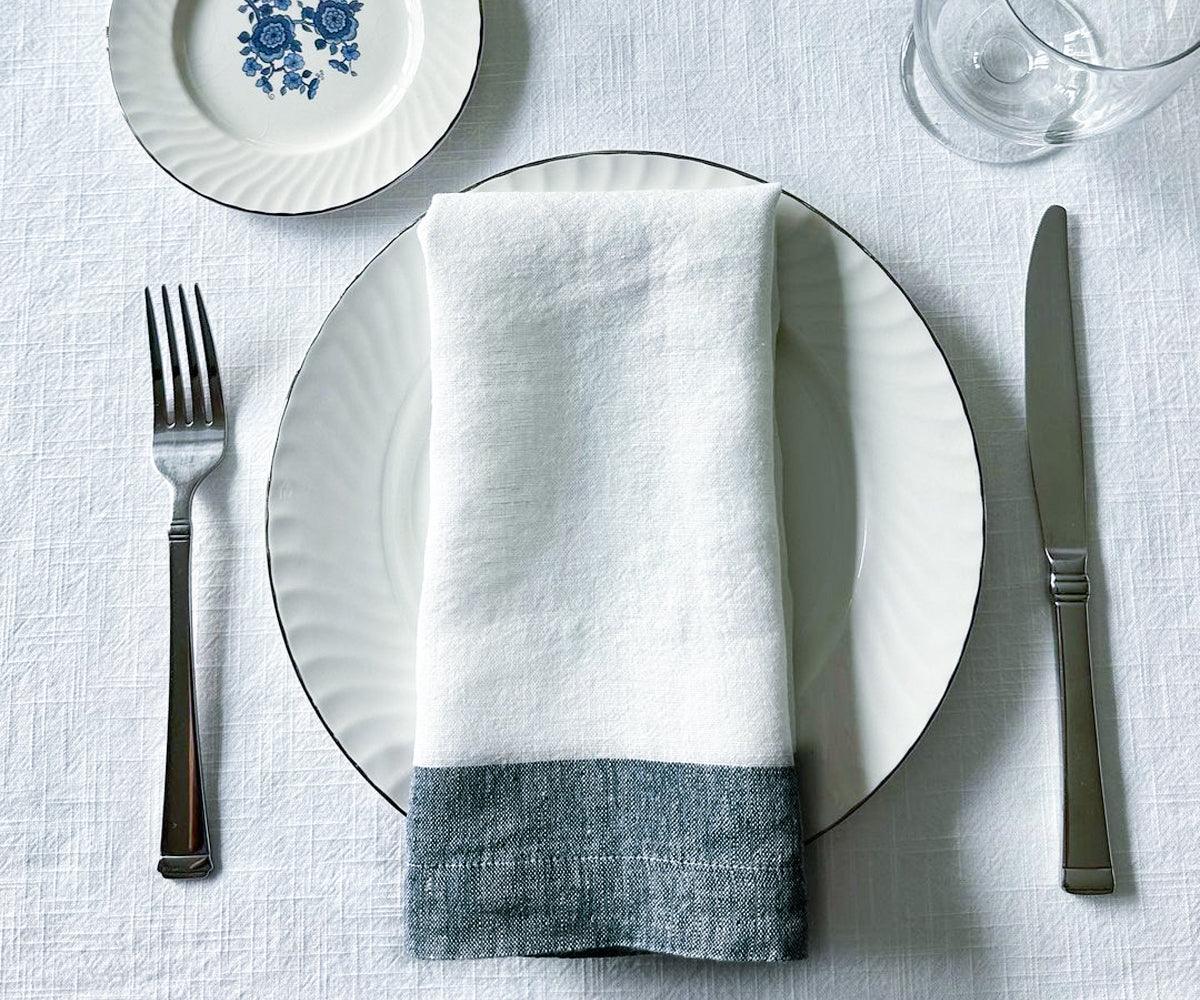 Border Linen Napkins