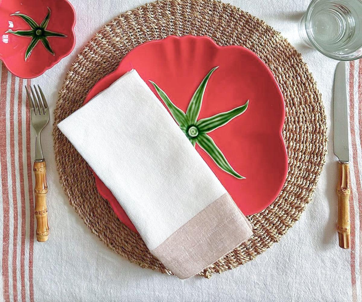 Border Linen Napkins