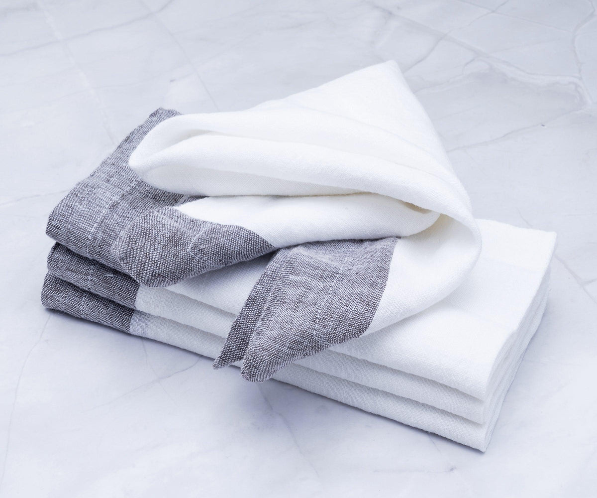 Border Linen Napkins