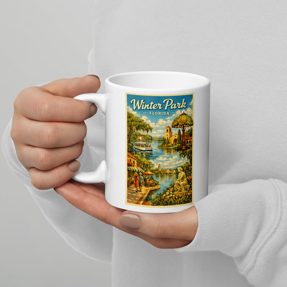 Winter Park Florida 11 oz White Glossy Mug