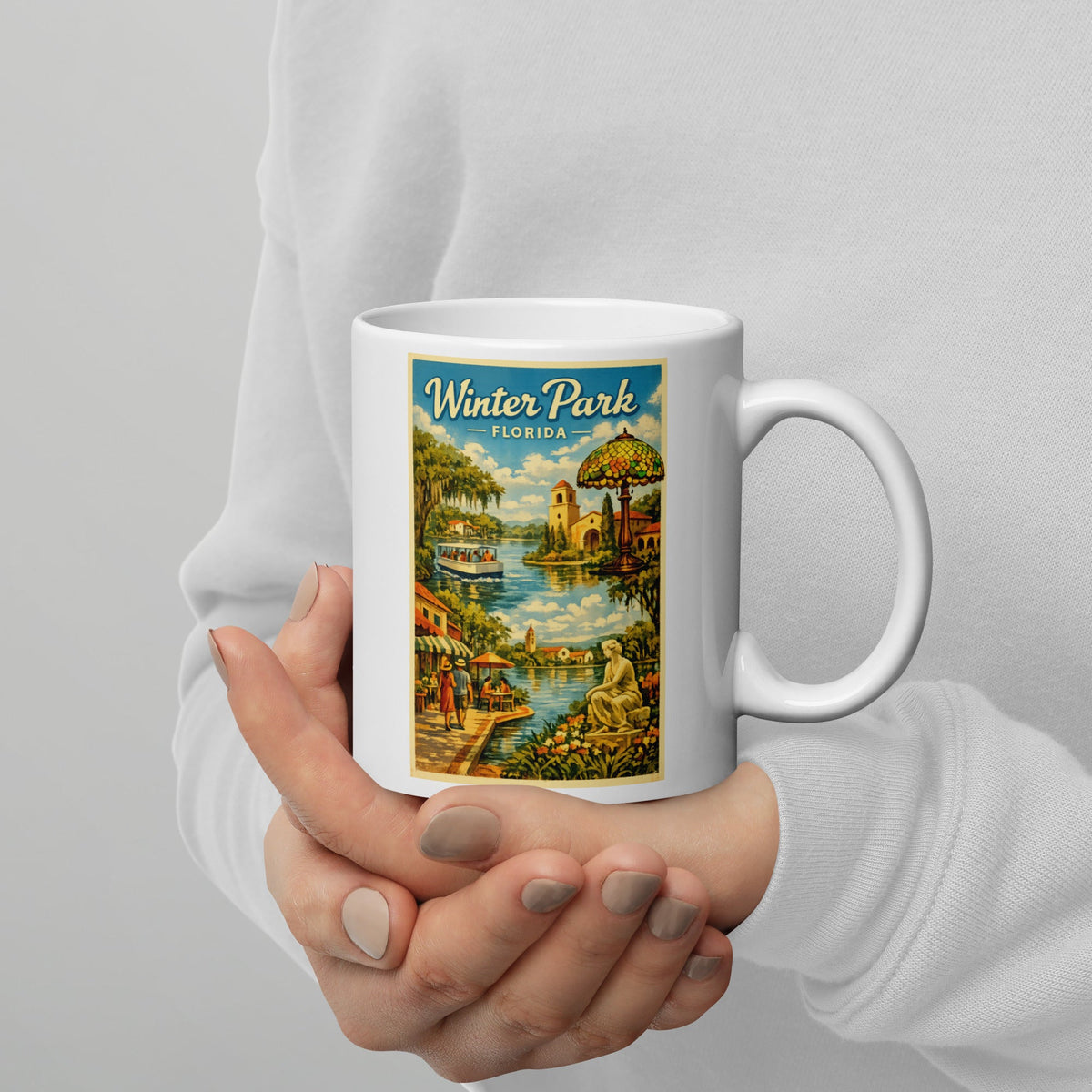 Winter Park Florida 11 oz White Glossy Mug