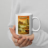Bismarck North Dakota 11 oz White Glossy Mug