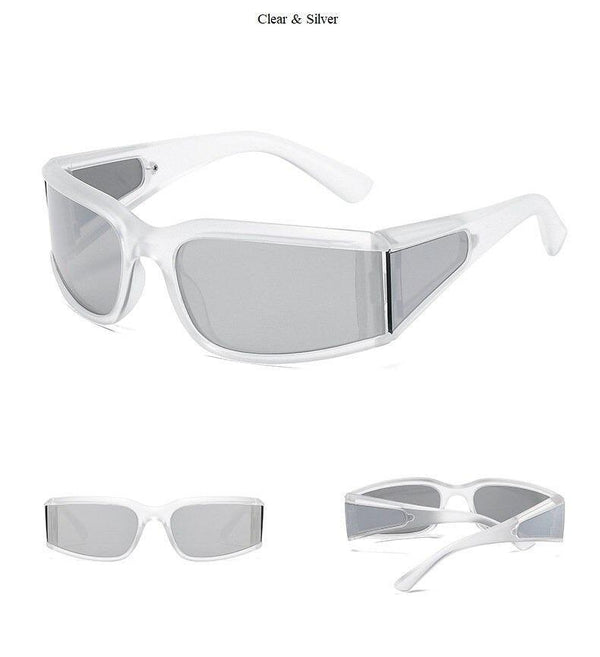 White Modern Women Sunglasses Luxury Glasses For Women/Men UV400 Eyewear Ladies Comfortable Sunglasses For Eyewear Durable Lightweight Frame Sun Glasses