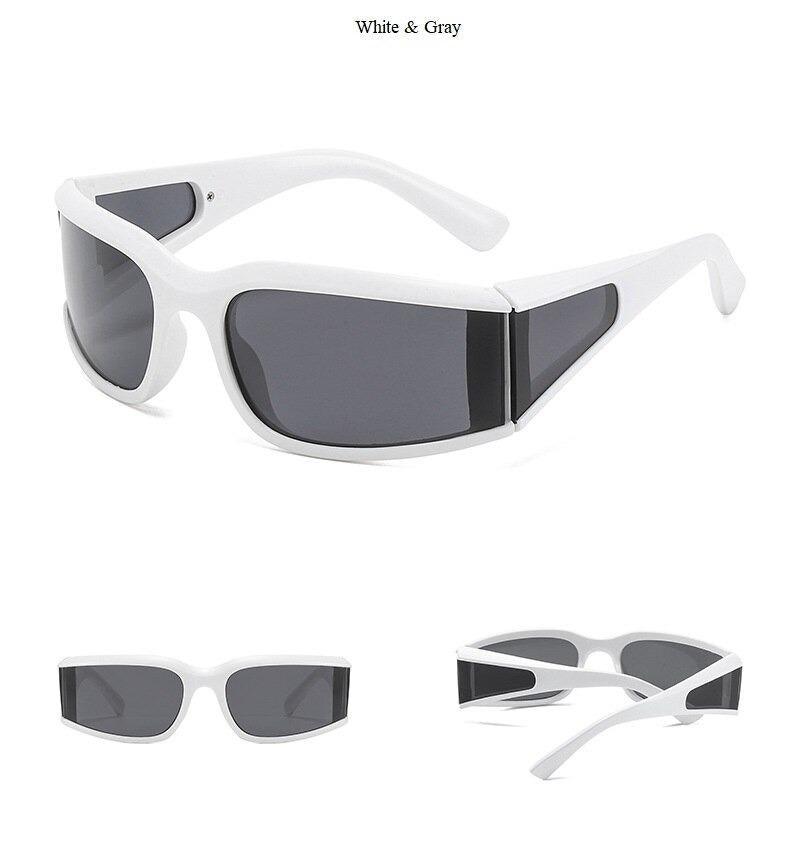 White Modern Women Sunglasses Luxury Glasses For Women/Men UV400 Eyewear Ladies Comfortable Sunglasses For Eyewear Durable Lightweight Frame Sun Glasses