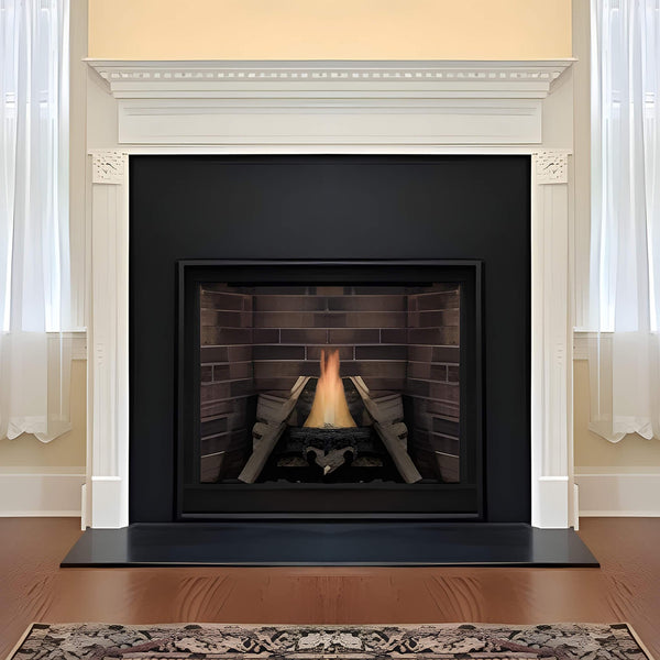 White Mountain Hearth (Empire) Tahoe 36-Inch Clean Face Direct Vent Natural Gas Traditional Premium Fireplace [DVCP36BP30N/70N] (SAK26519)