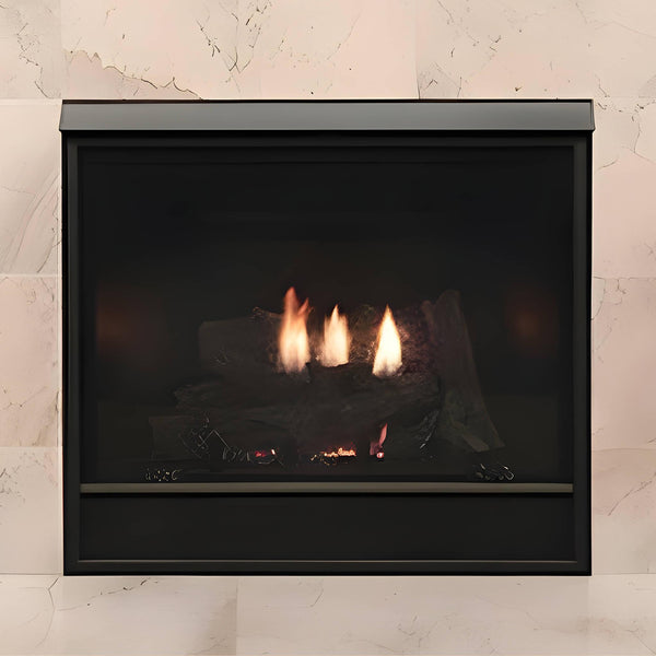 White Mountain Hearth (Empire) Tahoe 42-Inch Clean Face Direct Vent Deluxe Millivolt Fireplace [DVCD42FP30N/71P] (SAK56352)