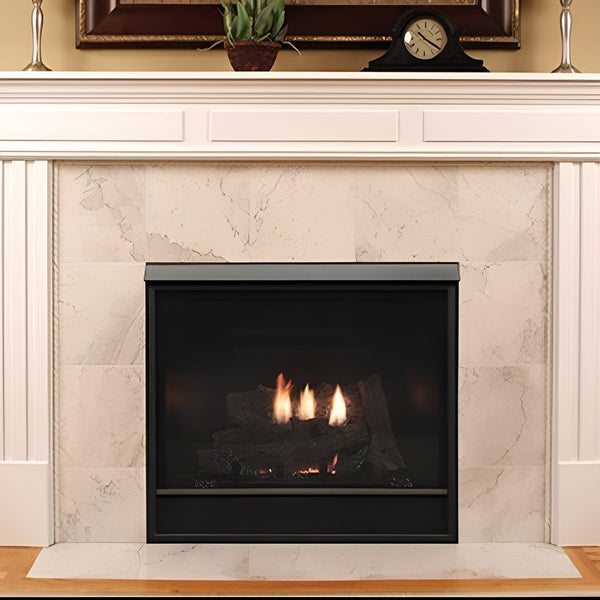 White Mountain Hearth (Empire) Tahoe 42-Inch Clean Face Direct Vent Deluxe Millivolt Fireplace [DVCD42FP30N/71P] (SAK56352)