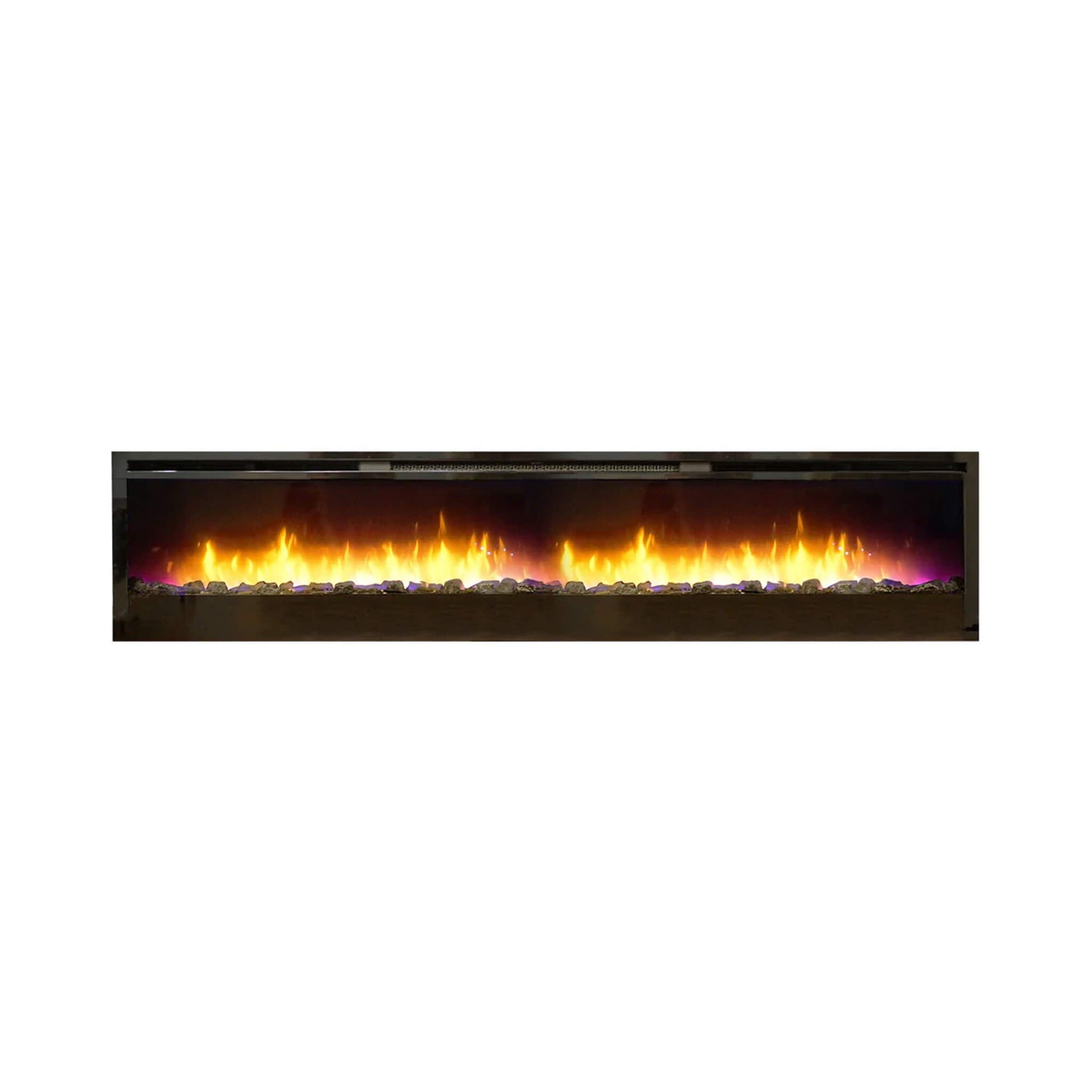 White Mountain Hearth (Empire) Nexfire 74-Inch Contemporary Linear Electric Wall Mount Fireplace [EBL74] (SAK14782)