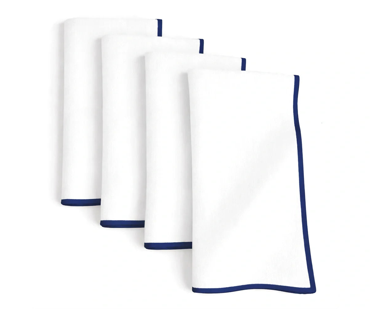 Merrow Stitch Cotton Napkins