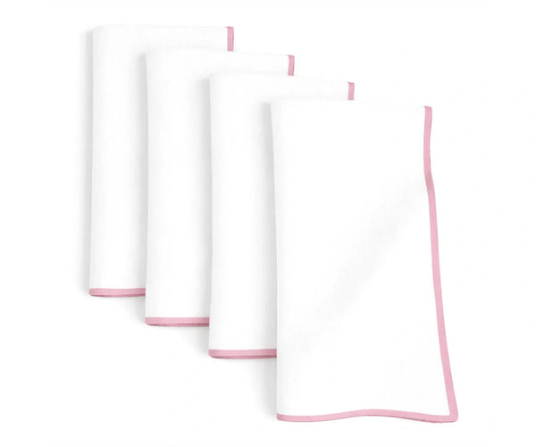 Merrow Stitch Cotton Napkins