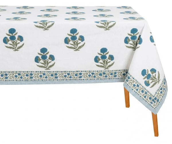 Hand Block Print Tablecloth