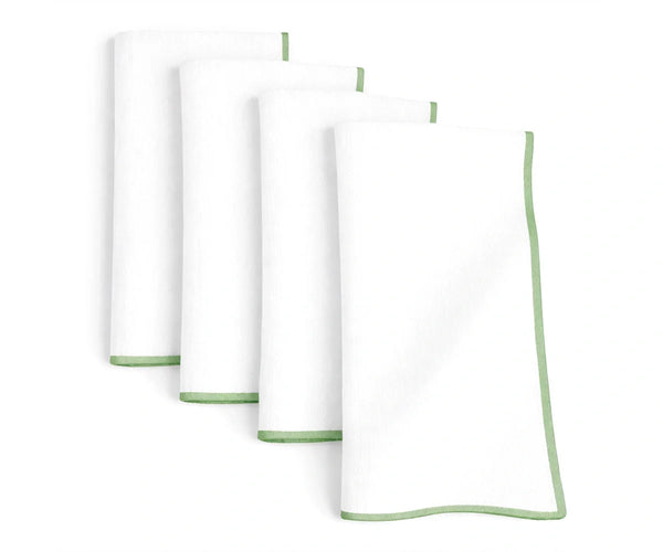 Merrow Stitch Cotton Napkins
