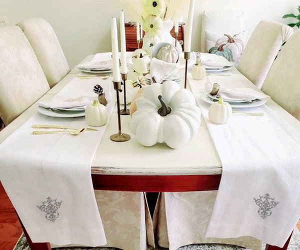Embroidered Table Runner - Dining Table Runner