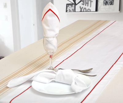 Cotton Table Runners - Embroidery Table Runner
