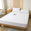 Waterproof Mattress Covers Bed Fitted - White / Queen Size (152 x 203 cm)