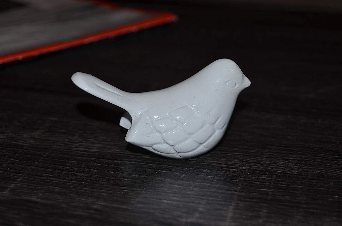 Vibhsa Bird Figurines Symbols of Health & Happiness (White)