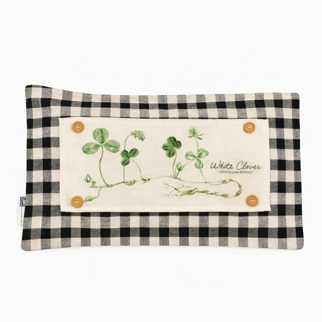 PILLOW ONLY (with fluffy insert): Buffalo Check Gingham: RECTANGLE BUFFALO CHECK PILLOW (with insert)