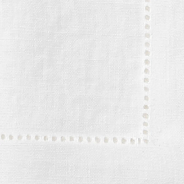 Cotton Linen Hemstitched Napkins
