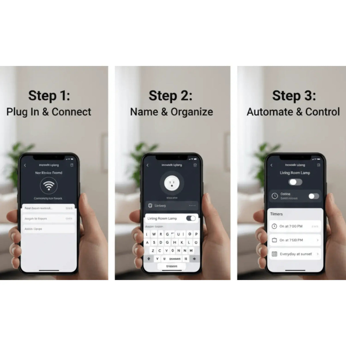 WiFi Round Smart Plug